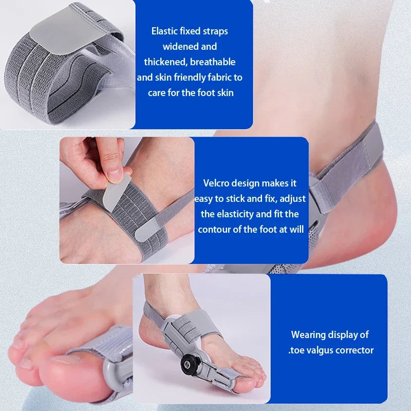 Adjustable Bunion Toe Corrector – Strap & Alignment Splint – product image 4