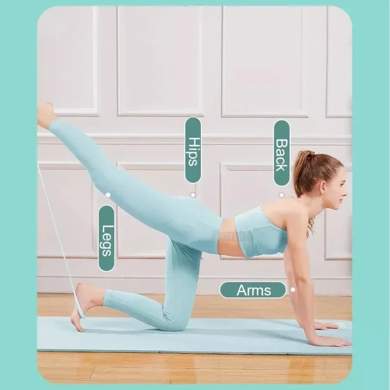 Figure-8 Silicone Resistance Band – Full-Body Exercise Loop – product image 3