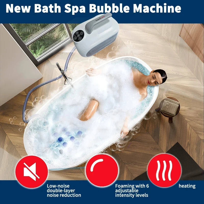 Electric Bubble Bath Massage Mat – Full-Body Tub Air Mat – product image 6