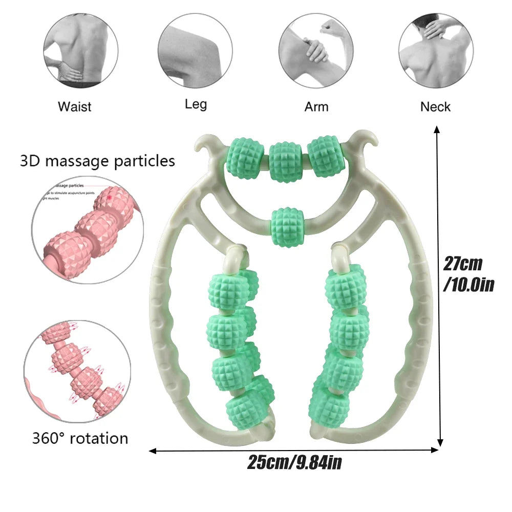 360° Massage Roller – 9-Roller Body Massage Tool – product image 6