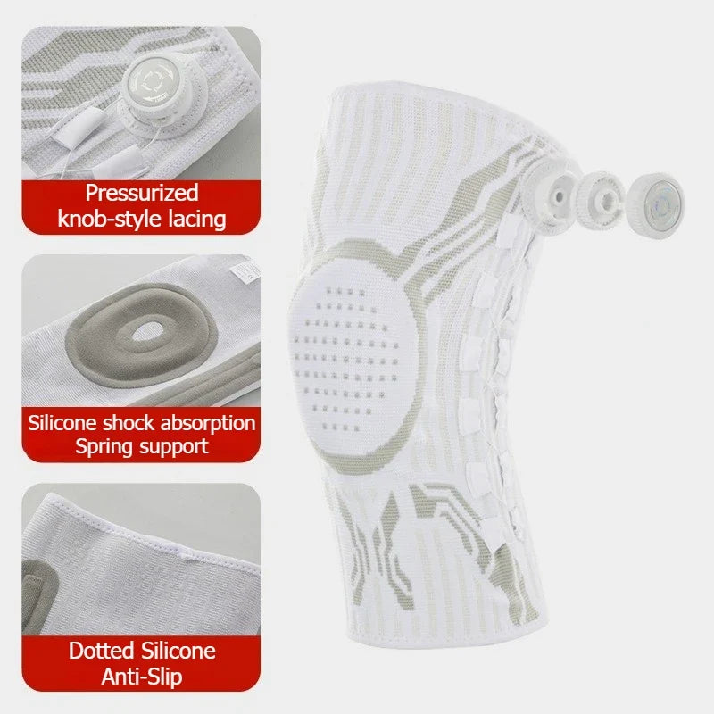 Padded Knee Brace Leg Warmer Sleeve – Left or Right – product image 2