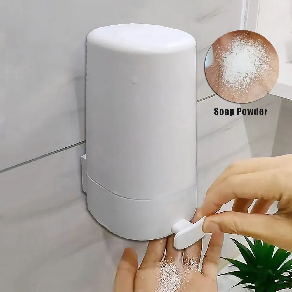 Soap Powder Grinder Box – Wall-Mounted 3-Level Dispenser – product image 7