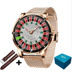 Roulette Stainless Steel Men's Watch – Casino-Inspired Dial – product image 12