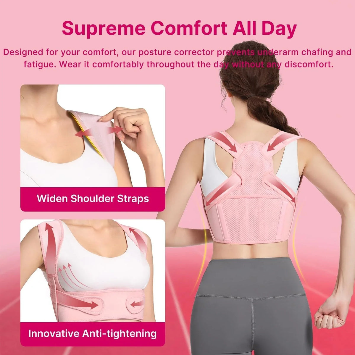 LiftBra Posture Support Bra – Everyday Support Top – product image 5