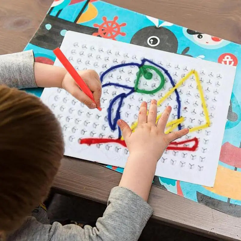 Kids Lacing & Threading Board – Fine Motor Activity Toy – product image 2