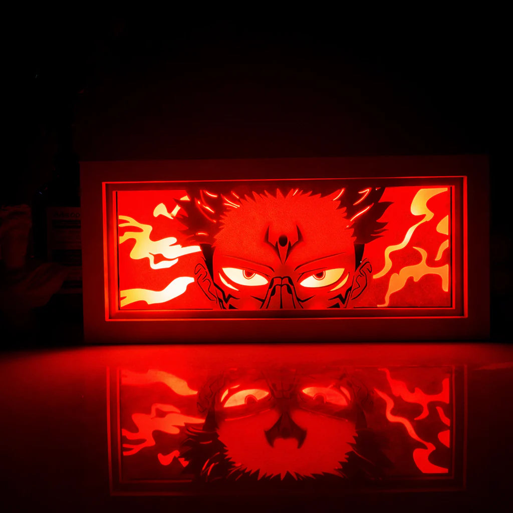 Anime RGB LED Light Frame With Remote – Anime Room Decor Light Box