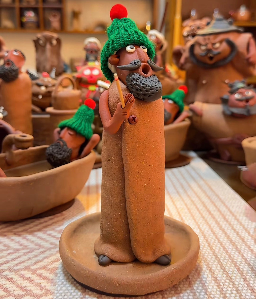 Unique Ceramic Incense Burner Collection – Handmade-Style Backflow Smoke Decor