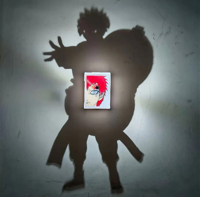 Anime Shadow Projection Lamp – LED Wall Light for Room Decor