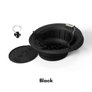 Facial Ice Bath Bowl With Thermometer – Foldable Silicone Cold Plunge Face Basin