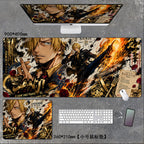 One Piece XXL Gaming Mouse Pad – Luffy, Zoro, Sanji Anime Desk Mat