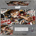 One Piece XXL Gaming Mouse Pad – Luffy, Zoro, Sanji Anime Desk Mat
