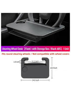 2-in-1 Steering Wheel Desk & Food Tray