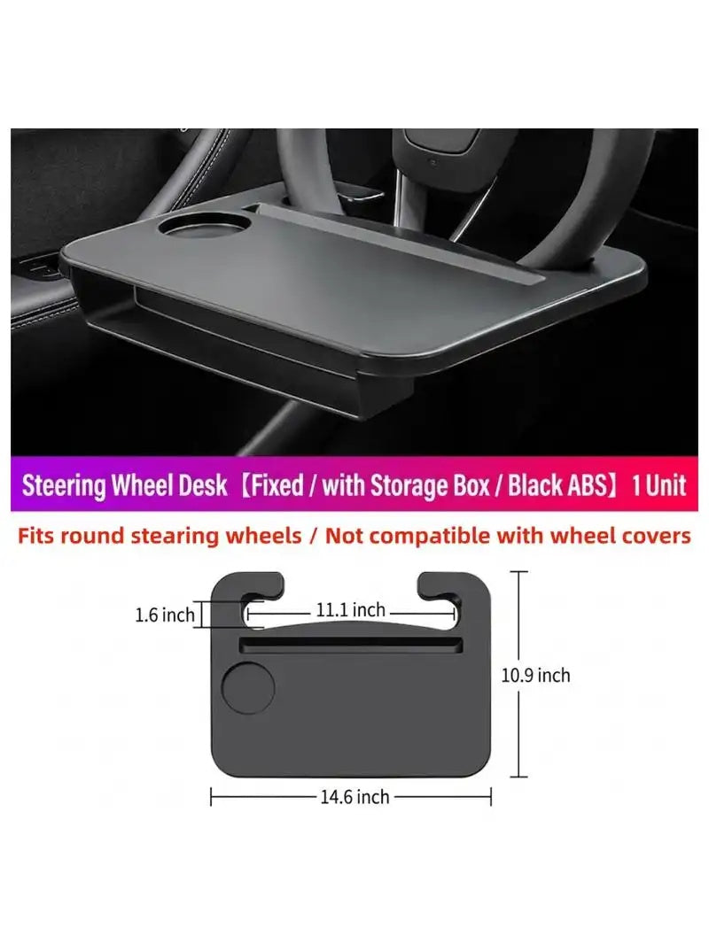 2-in-1 Steering Wheel Desk & Food Tray