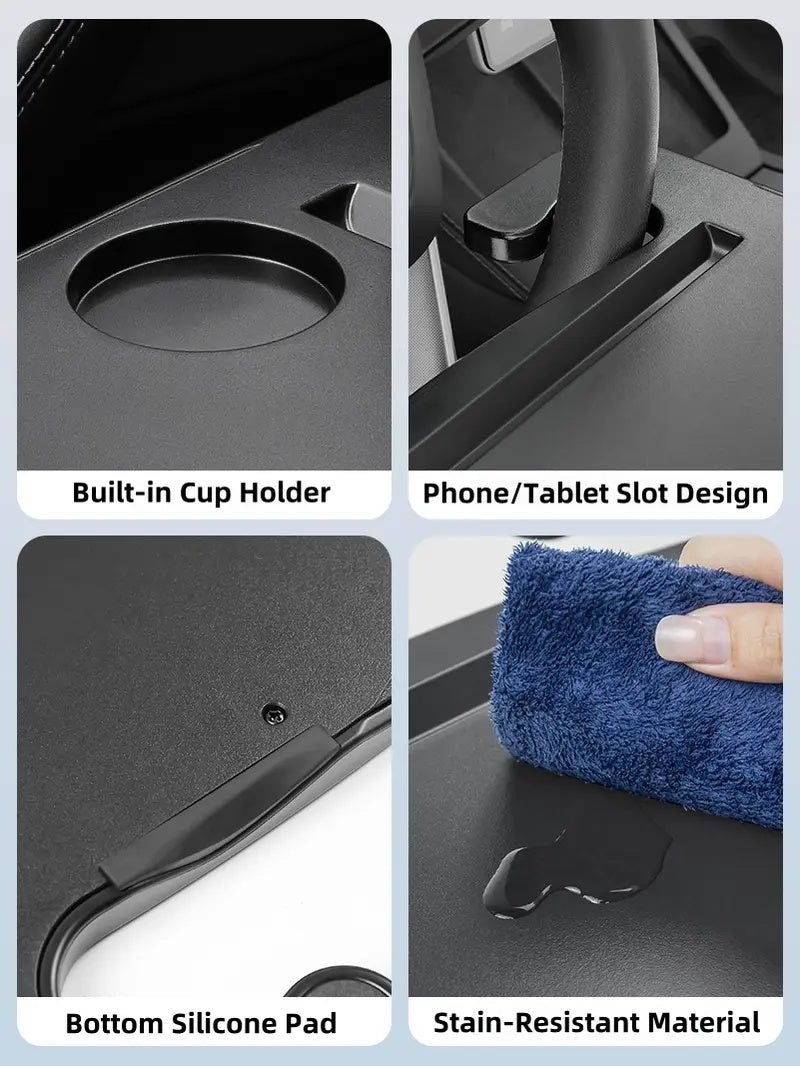 2-in-1 Steering Wheel Desk & Food Tray