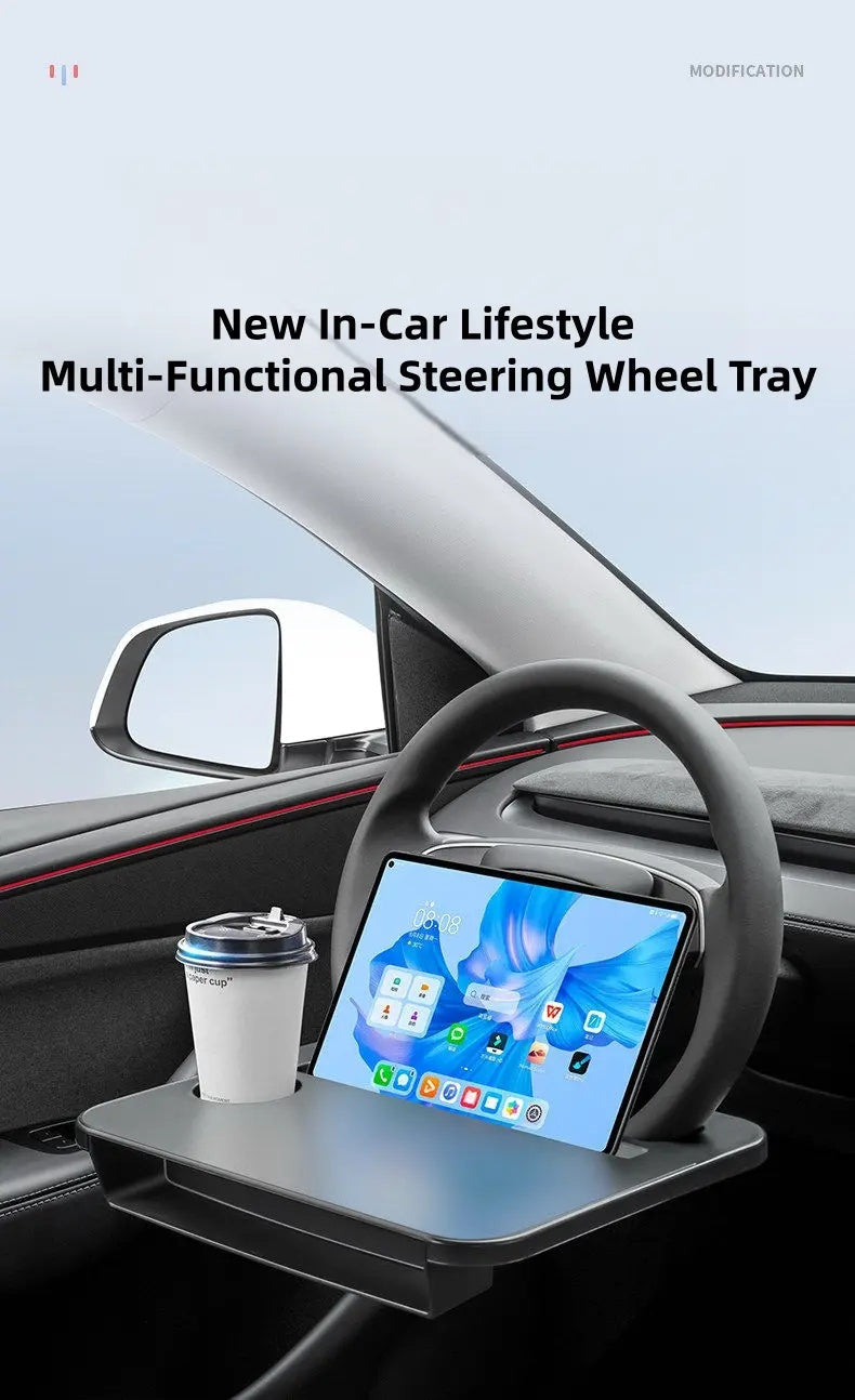 2-in-1 Steering Wheel Desk & Food Tray