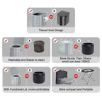Portable Folding Camping Toilet – Compact Travel Toilet – product image 17