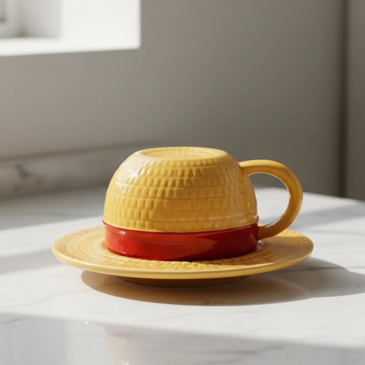 One Piece Anime Coffee Mug – Luffy, Ace, Sabo, Chopper & Trafalgar Law Cup