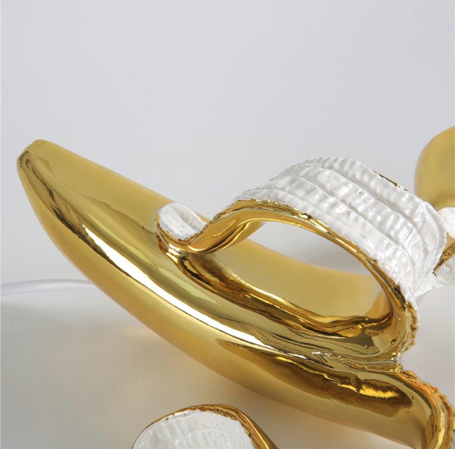 Gold Banana Table Lamp – Luxury Banana Night Light & Quirky Desk Decor