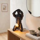 Muscular Man Sculpture Desk Lamp – Artistic Statue Light for Home Decor