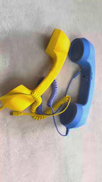 Retro Phone Handset – Vintage Wired Mobile Receiver for USB-C & 3.5mm Phones