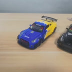 GTR Racing Car Alarm Clock – Metal Hypercar Desk Clock With Light & Mist Effect