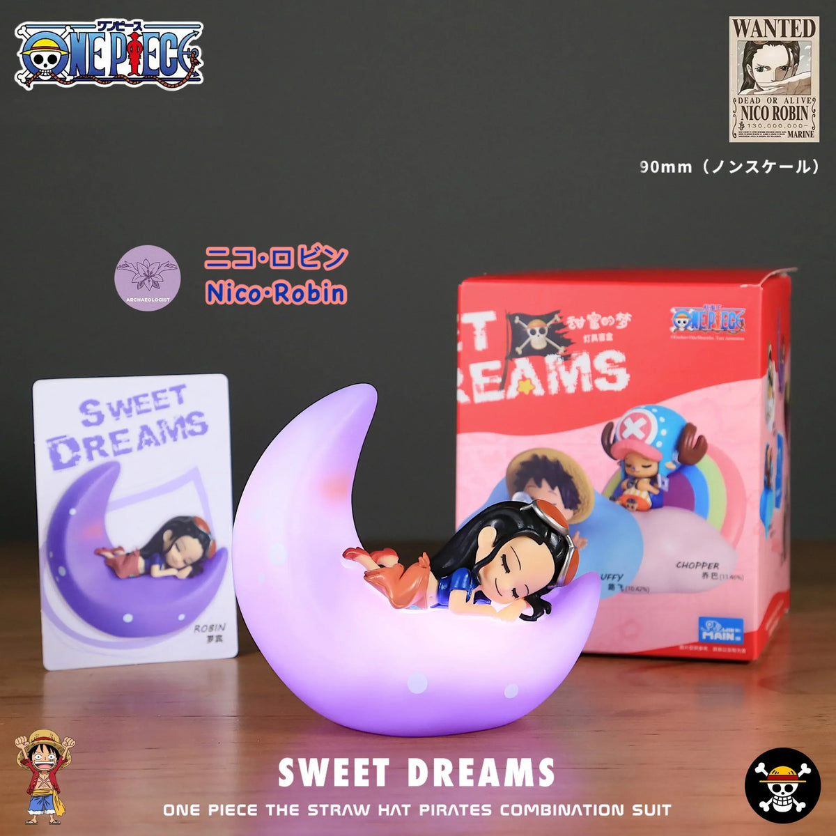 One Piece Blind Box Night Light Figurines – Sweet Dream Anime LED Lamp Collection