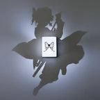 Anime Shadow Projection Lamp – LED Wall Light for Room Decor