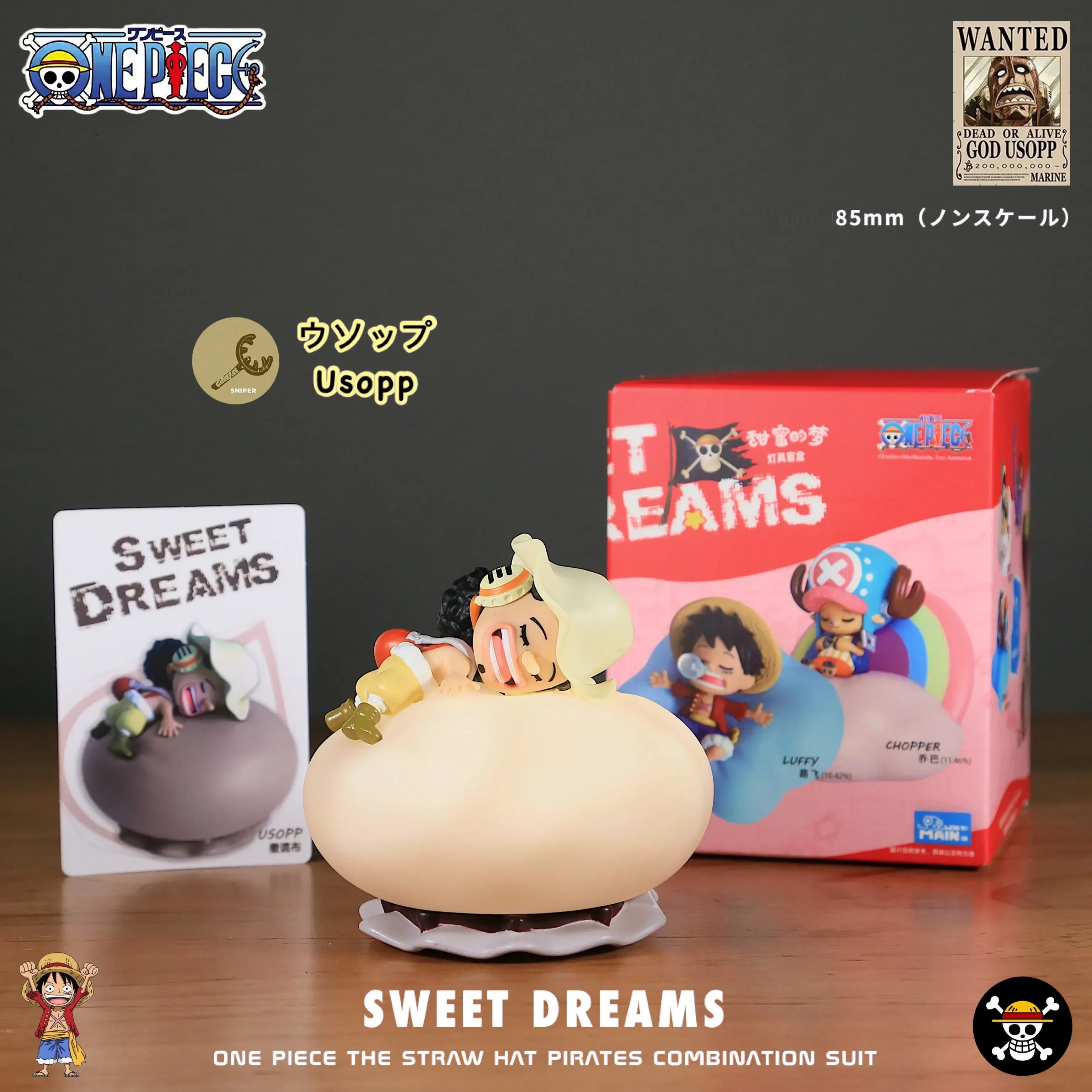 One Piece Blind Box Night Light Figurines – Sweet Dream Anime LED Lamp Collection