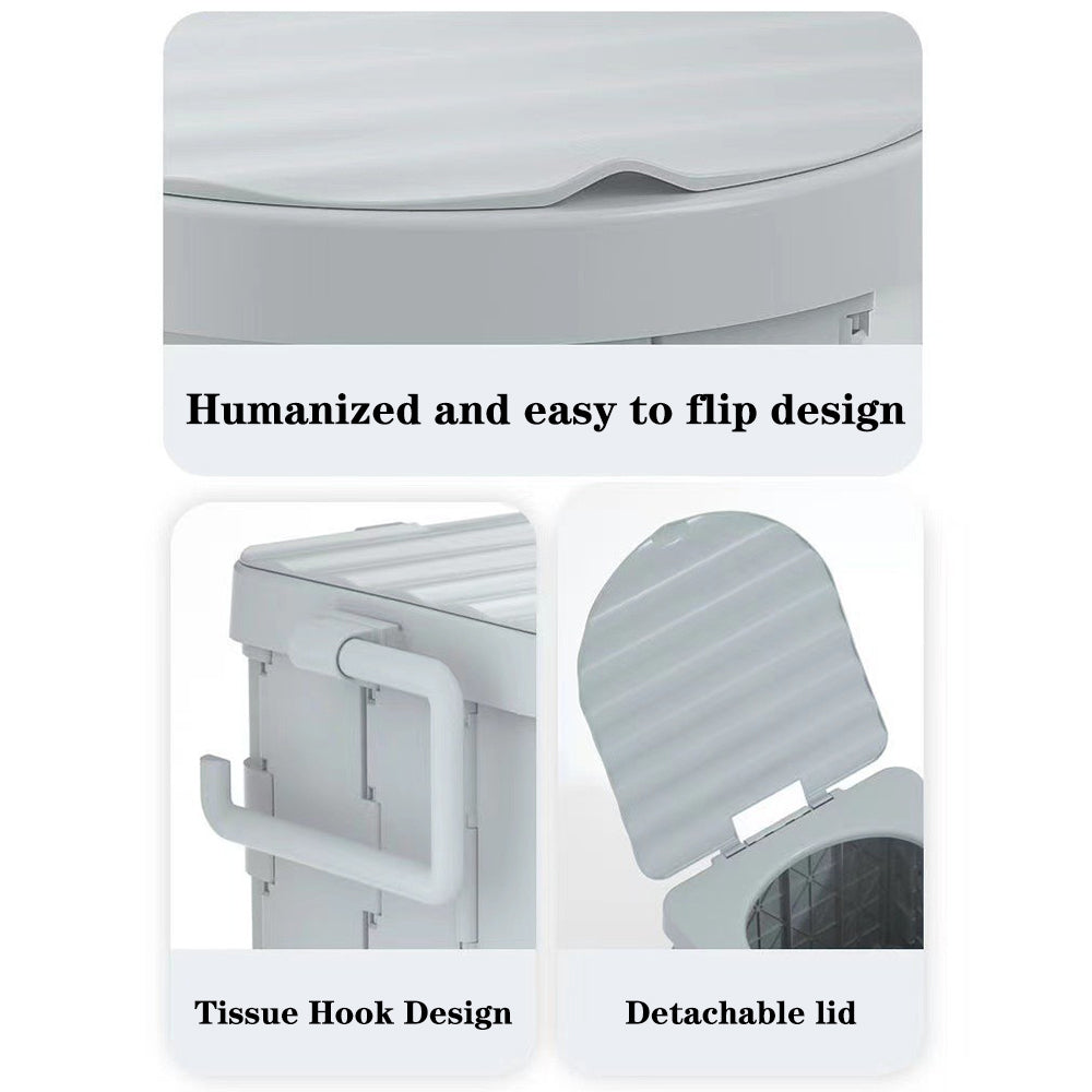 Portable Folding Camping Toilet – Compact Travel Toilet – product image 16
